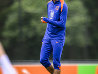 Netherlands player Cody Gakpo during the training and press conference for the Netherlands Nations League season 2024-2025 at the KNVB Campu...