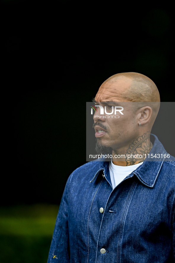 KNVB technical director Nigel de Jong attends the match training and press conference for the Netherlands Nations League season 2024-2025 at...