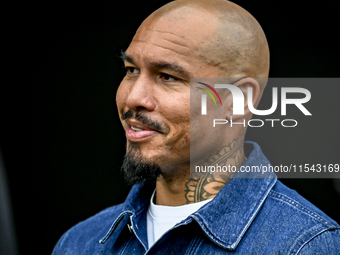 KNVB technical director Nigel de Jong attends the match training and press conference for the Netherlands Nations League season 2024-2025 at...