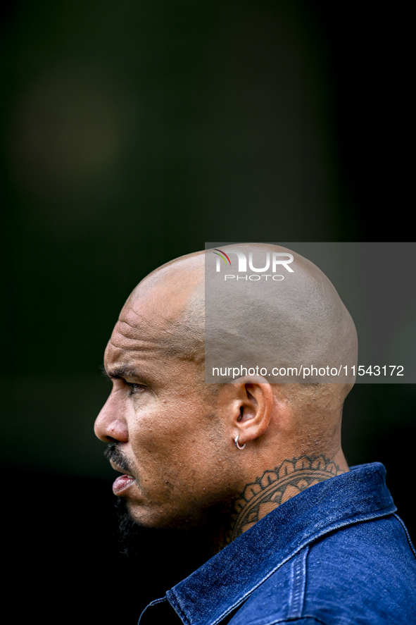 KNVB technical director Nigel de Jong attends the match training and press conference for the Netherlands Nations League season 2024-2025 at...