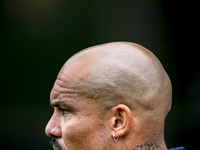 KNVB technical director Nigel de Jong attends the match training and press conference for the Netherlands Nations League season 2024-2025 at...