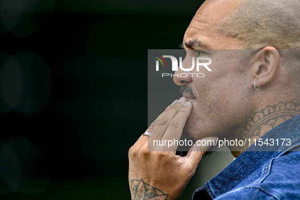 KNVB technical director Nigel de Jong attends the match training and press conference for the Netherlands Nations League season 2024-2025 at...