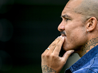 KNVB technical director Nigel de Jong attends the match training and press conference for the Netherlands Nations League season 2024-2025 at...