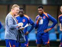 Netherlands trainer coach Ronald Koeman during the match training and press conference for the Netherlands Nations League season 2024-2025 a...