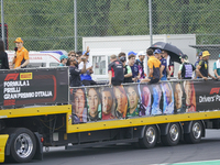 The drive parade during the race of the Formula 1 Pirelli Gran Premio d'Italia 2024 in Monza, Italy, on September 1, 2024 (