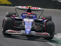 Yuki Tsunoda of Japan drives the (22) Visa Cash app RB VCARB01 Honda RBPT during the race of the Formula 1 Pirelli Gran Premio d'Italia 2024...