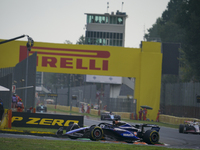 Alexander Albon of Thailand drives the (23) Williams Racing FW46 Mercedes during the race of the Formula 1 Pirelli Gran Premio d'Italia 2024...