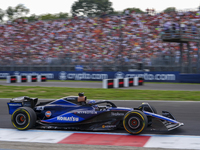 Alexander Albon of Thailand drives the (23) Williams Racing FW46 Mercedes during the race of the Formula 1 Pirelli Gran Premio d'Italia 2024...