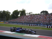 Franco Colapinto of Argentina drives the (43) Williams Racing FW46 Mercedes during the race of the Formula 1 Pirelli Gran Premio d'Italia 20...