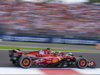 Charles Leclerc of Monaco drives the (16) Scuderia Ferrari SF-24 Ferrari (