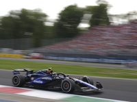 Franco Colapinto of Argentina drives the (43) Williams Racing FW46 Mercedes during the race of the Formula 1 Pirelli Gran Premio d'Italia 20...