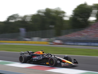 Max Verstappen of the Netherlands drives the Oracle Red Bull Racing RB20 Honda RBPT during the race of the Formula 1 Pirelli Gran Premio d'I...