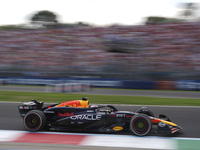 Max Verstappen of the Netherlands drives the Oracle Red Bull Racing RB20 Honda RBPT during the race of the Formula 1 Pirelli Gran Premio d'I...