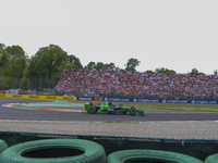 Valtteri Bottas of Finland drives the (77) Stake F1 Team Kick Sauber C44 Ferrari during the race of the Formula 1 Pirelli Gran Premio d'Ital...