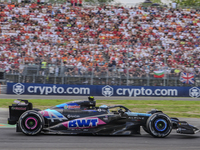 Pierre Gasly of France drives the (10) BWT Alpine F1 Team A524 Renault during the race of the Formula 1 Pirelli Gran Premio d'Italia 2024 in...