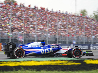 Daniel Ricciardo of Australia drives the (3) Visa Cash app RB VCARB01 Honda RBPT during the race of the Formula 1 Pirelli Gran Premio d'Ital...