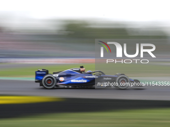 Alexander Albon of Thailand drives the (23) Williams Racing FW46 Mercedes during the race of the Formula 1 Pirelli Gran Premio d'Italia 2024...