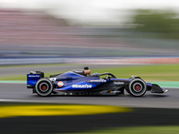 Alexander Albon of Thailand drives the (23) Williams Racing FW46 Mercedes during the race of the Formula 1 Pirelli Gran Premio d'Italia 2024...