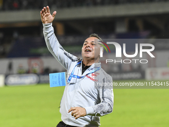 Florentin Petre during Universitatea Cluj vs. Dinamo Bucuresti in Cluj-Napoca, Romania, on September 2, 2024 (