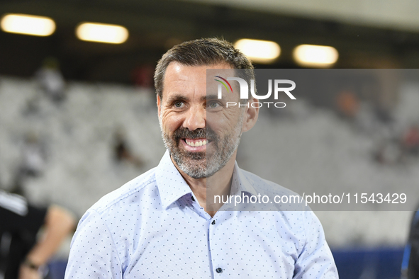 Zeljko Kopic during Universitatea Cluj vs. Dinamo Bucuresti at Cluj Arena in Cluj-Napoca, Romania, on September 2, 2024 