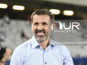 Zeljko Kopic during Universitatea Cluj vs. Dinamo Bucuresti at Cluj Arena in Cluj-Napoca, Romania, on September 2, 2024 (