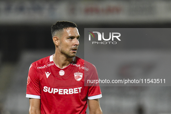 Georgi Milanov during Universitatea Cluj vs. Dinamo Bucuresti at Cluj Arena in Cluj-Napoca, Romania, on September 2, 2024 