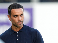 Raffaele Palladino head coach of ACF Fiorentina looks on during the Serie A Enilive match between ACF Fiorentina and AC Monza at Stadio Arte...