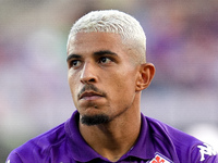 Dodo of ACF Fiorentina looks on during the Serie A Enilive match between ACF Fiorentina and AC Monza at Stadio Artemio Franchi on September...