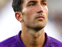 Danilo Cataldi of ACF Fiorentina looks on during the Serie A Enilive match between ACF Fiorentina and AC Monza at Stadio Artemio Franchi on...