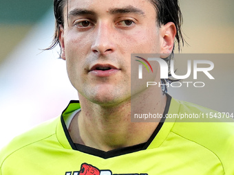 Stefano Turati of AC Monza looks on during the Serie A Enilive match between ACF Fiorentina and AC Monza at Stadio Artemio Franchi on Septem...