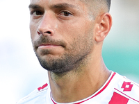 Gianluca Caprari of AC Monza looks on during the Serie A Enilive match between ACF Fiorentina and AC Monza at Stadio Artemio Franchi on Sept...