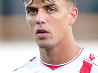 Daniel Maldini of AC Monza looks on during the Serie A Enilive match between ACF Fiorentina and AC Monza at Stadio Artemio Franchi on Septem...