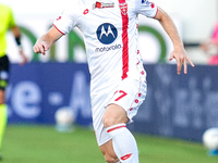 Georgios Kyriakopoulos of AC Monza in action during the Serie A Enilive match between ACF Fiorentina and AC Monza at Stadio Artemio Franchi...