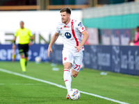 Georgios Kyriakopoulos of AC Monza in action during the Serie A Enilive match between ACF Fiorentina and AC Monza at Stadio Artemio Franchi...