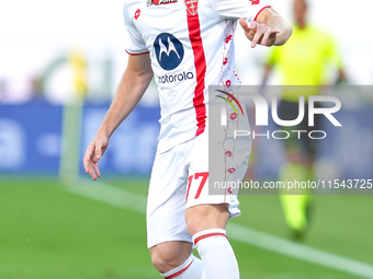 Georgios Kyriakopoulos of AC Monza in action during the Serie A Enilive match between ACF Fiorentina and AC Monza at Stadio Artemio Franchi...