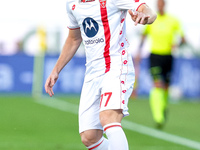 Georgios Kyriakopoulos of AC Monza in action during the Serie A Enilive match between ACF Fiorentina and AC Monza at Stadio Artemio Franchi...