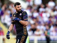 Pietro Terracciano of ACF Fiorentina looks on during the Serie A Enilive match between ACF Fiorentina and AC Monza at Stadio Artemio Franchi...