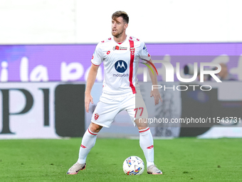 Georgios Kyriakopoulos of AC Monza during the Serie A Enilive match between ACF Fiorentina and AC Monza at Stadio Artemio Franchi on Septemb...