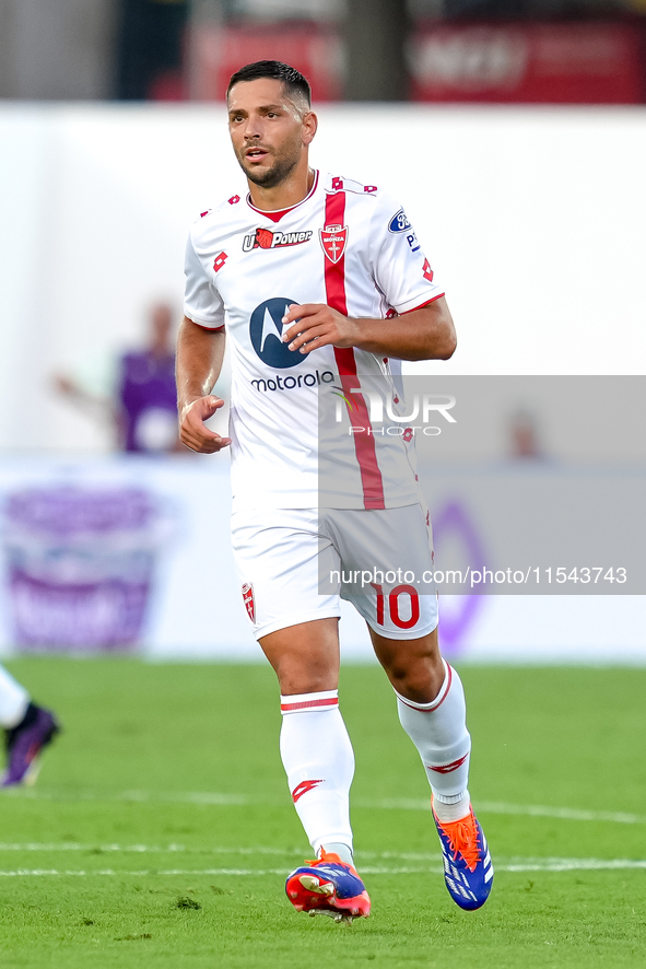 Gianluca Caprari of AC Monza during the Serie A Enilive match between ACF Fiorentina and AC Monza at Stadio Artemio Franchi on September 01,...