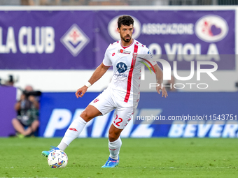 Pablo Mari' of AC Monza during the Serie A Enilive match between ACF Fiorentina and AC Monza at Stadio Artemio Franchi on September 01, 2024...