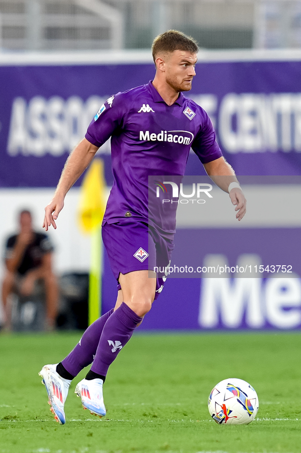 Lucas Beltran of ACF Fiorentina during the Serie A Enilive match between ACF Fiorentina and AC Monza at Stadio Artemio Franchi on September...