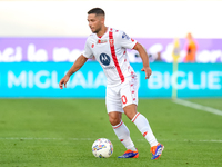 Gianluca Caprari of AC Monza during the Serie A Enilive match between ACF Fiorentina and AC Monza at Stadio Artemio Franchi on September 01,...