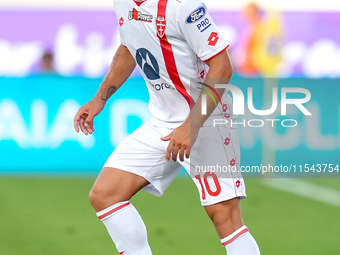 Gianluca Caprari of AC Monza during the Serie A Enilive match between ACF Fiorentina and AC Monza at Stadio Artemio Franchi on September 01,...