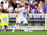 Armando Izzo of AC Monza during the Serie A Enilive match between ACF Fiorentina and AC Monza at Stadio Artemio Franchi on September 01, 202...