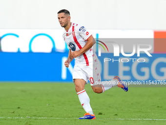 Gianluca Caprari of AC Monza during the Serie A Enilive match between ACF Fiorentina and AC Monza at Stadio Artemio Franchi on September 01,...