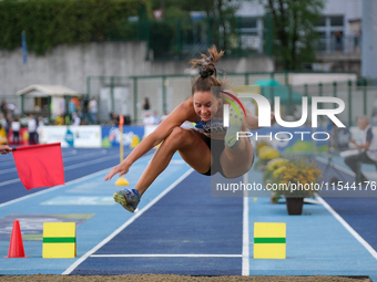 Maja Bedrac from Slovenia participates in the 60th Palio Citta della Quercia, valid for the World Athletics Continental Tour, at Quercia Sta...