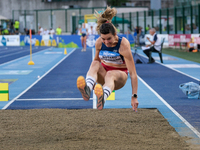 Alina Rotaru Kottmann from Romania participates in the 60th Palio Citta della Quercia, valid for the World Athletics Continental Tour, at Qu...