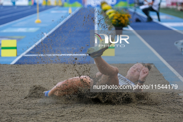 Maja Bedrac from Slovenia participates in the 60th Palio Citta della Quercia, valid for the World Athletics Continental Tour, at Quercia Sta...