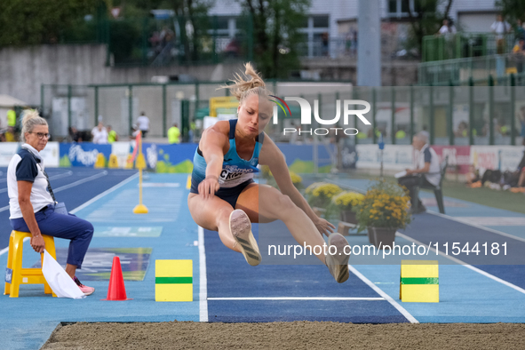 Veronica Crida from Italy participates in the 60th Palio Citta della Quercia, valid for the World Athletics Continental Tour, at Quercia Sta...