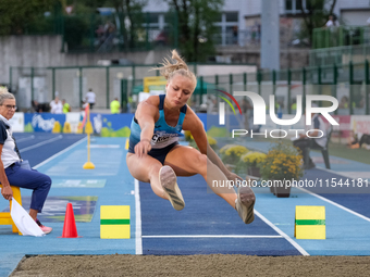 Veronica Crida from Italy participates in the 60th Palio Citta della Quercia, valid for the World Athletics Continental Tour, at Quercia Sta...